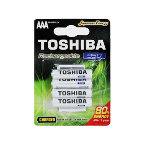 Εικόνα της Μπαταρίες Επαναφορτιζόμενες AAA-950mAh Τετράδα TNH-03GAE BP-4