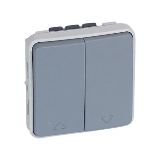 Εικόνα της Μηχανισμός Διακόπτη Ρολών Γκρι IP55 PLEXO 069538