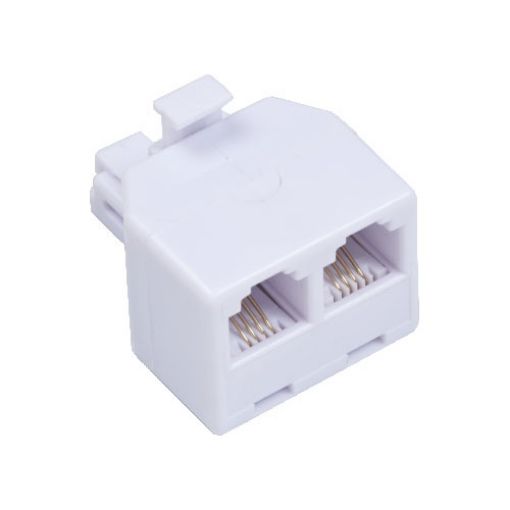 Εικόνα της Αντάπτορας RJ11 (6P4C) 1 Αρσενικό σε 2 Θηλυκά