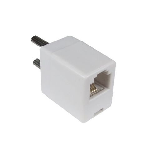 Εικόνα της Μετατροπέας RJ11 (6P4C) σε Διπολικό Φις