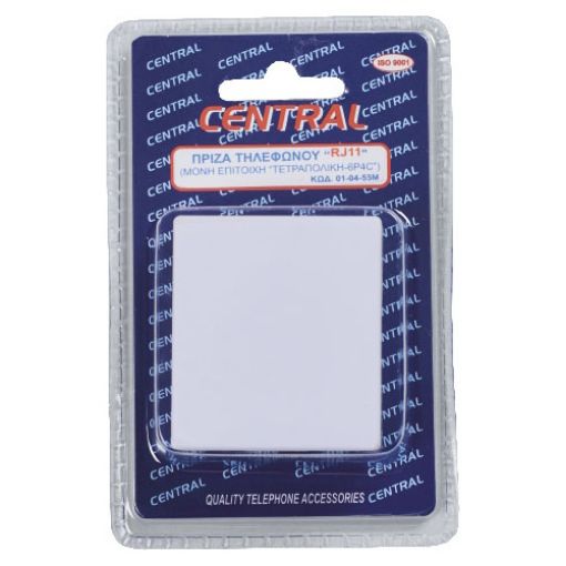 Εικόνα της Πρίζα Τηλεφώνου Μονή RJ11 (6P4C) Blister