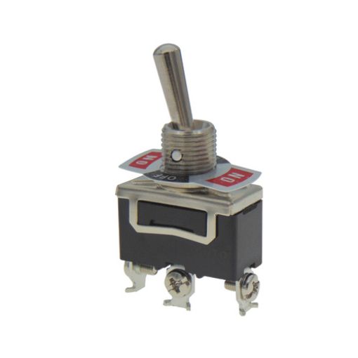 Εικόνα της Mini Μονοπολικός Διακόπτης ON-OFF-ON 3P 15Α 250V T-1327