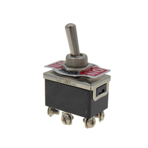 Εικόνα της Mini Διπολικός Διακόπτης ON-OFF-ON 6P 10A 250V KN3C-203A-A3