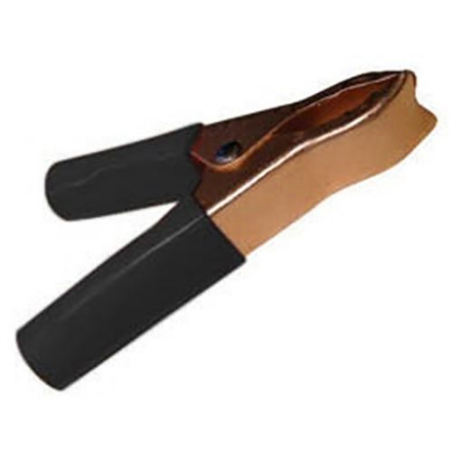 Εικόνα της Κροκοδειλάκι Χαλκού Μαύρο Μπαταρίας 20A 75mm CP-8925