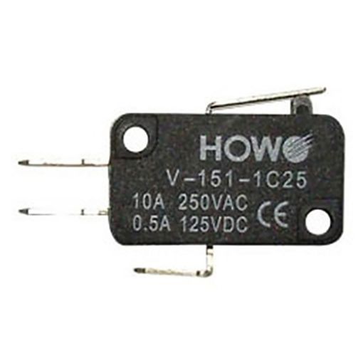 Εικόνα της Τερματικός Διακόπτης Μινιατούρα με Κοντό Λαμάκι 15A 125/250VAC V-151-1C-25