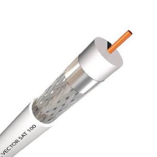 Εικόνα της Καλώδιο TV VECTOR SAT 100 100m