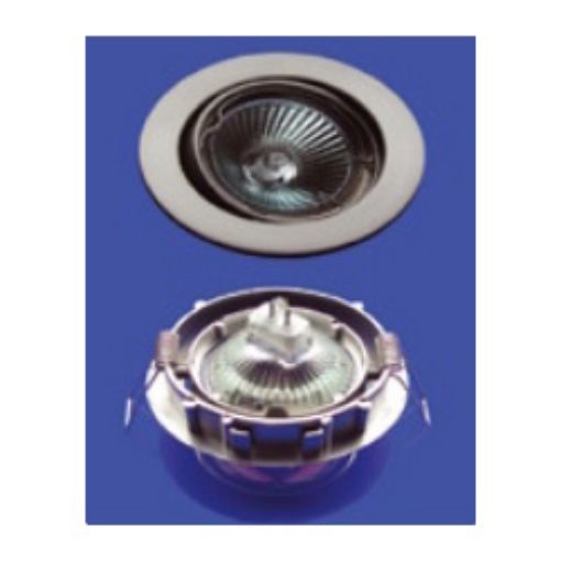 Εικόνα της Σποτ Χωνευτό MR16 Κινητό Στρογγυλό Φ80 Χρυσό Ματ 11320005