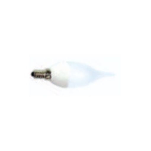 Εικόνα της Λάμπα LED CANDLE FLAME Κερί Φλόγα E14 2.2W 3000K 100lm Frosted