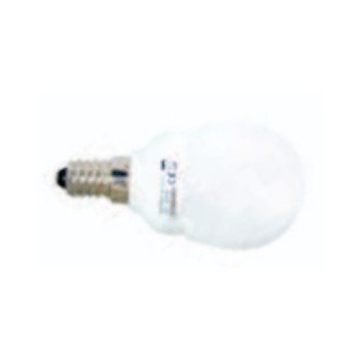 Εικόνα της Λάμπα Οικονομίας SUPER MINI GLOBE E14 11W 2700K 550lm