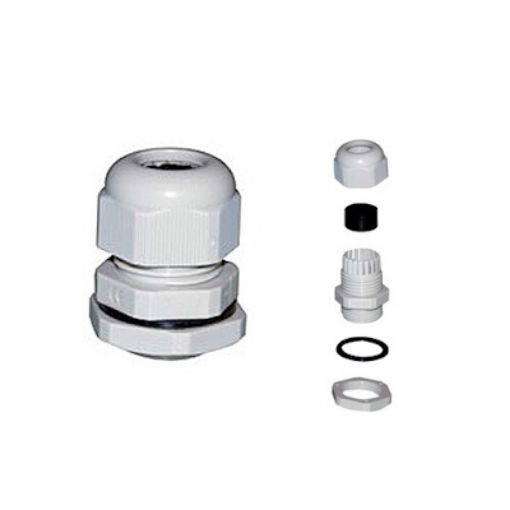 Εικόνα της Στυπιοθλίπτης PG29 με Παξιμάδι IP68 Γκρι 07810005