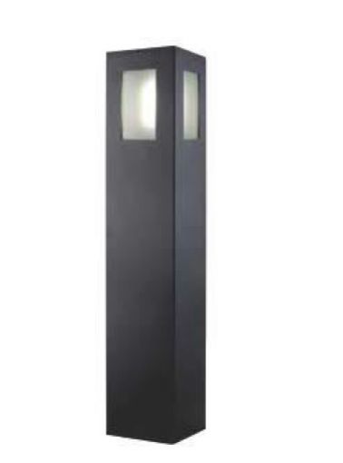 Εικόνα της Φωτιστικό Δαπέδου Τεσσάρων Πλευρών Κολόνα Γκρι 7275-900-S