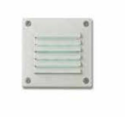 Εικόνα της Φωτιστικό Διαδρόμου Επίτοιχο Τετράγωνο με Γρύλιες 1.6W 6200K Σκουριά