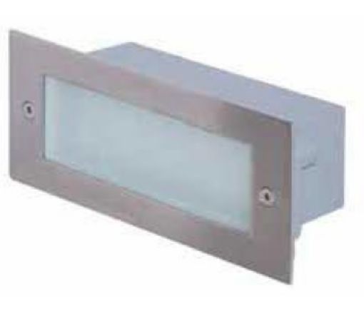 Εικόνα της Φωτιστικό Διαδρόμου Χωνευτό Ορθογώνιο Γκρι