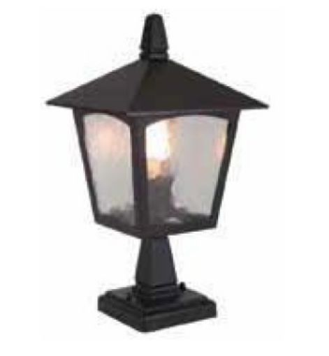 Εικόνα της Φωτιστικό Δαπέδου Τεσσάρων Πλευρών Χρυσό Μαύρο 1588-GB