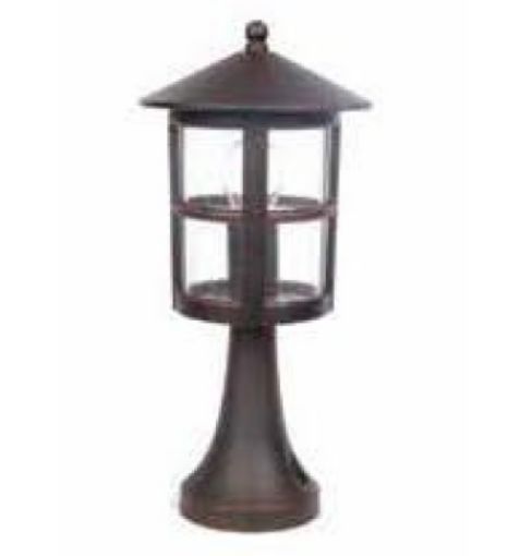 Εικόνα της Φωτιστικό Δαπέδου Κυλινδρικό Μαύρο 1624-B