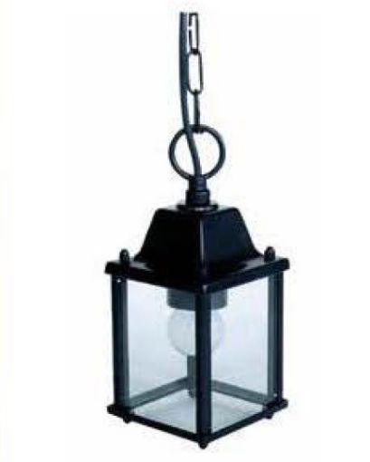 Εικόνα της Φωτιστικό Κρεμαστό Τετράγωνο Χρυσό Μαύρο 1804G-GB