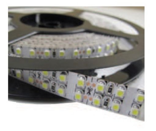 Εικόνα της Ταινία LED Διπλή 12VDC 19.2W/m 3000Κ 5m 3528 IP65