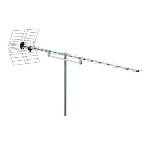 Εικόνα της Κεραία UHF YAGI 20 Στοιχεία Απολαβή 15.5 DB 20RD45F