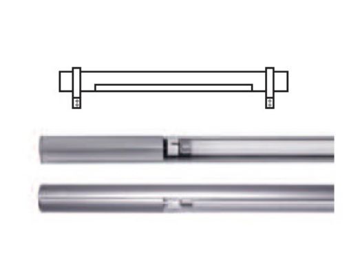 Εικόνα της Φωτιστικό Επιφάνειας 21W με Ηλεκτρονικό Ballast Νίκελ