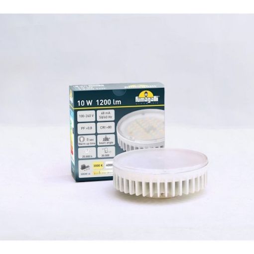 Εικόνα της Λάμπα LED GX53 10W 120° 3000/4000/6500K 1200lm CCT