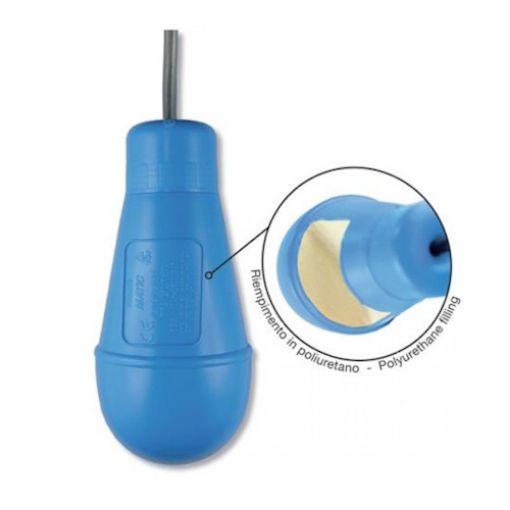 Εικόνα της Διακόπτης Στάθμης Λυμάτων Φλοτέρ 5m PVC MERCURY/MC