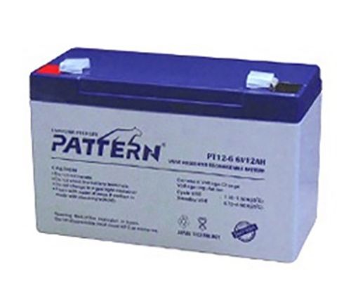 Εικόνα της Μπαταρία Μολύβδου Κλειστού Τύπου 6V/12Ah PT12-6