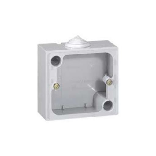Εικόνα της Κουτί Επίτοιχο 1 Θέσεως IP55 Γκρι PLEXO 069651