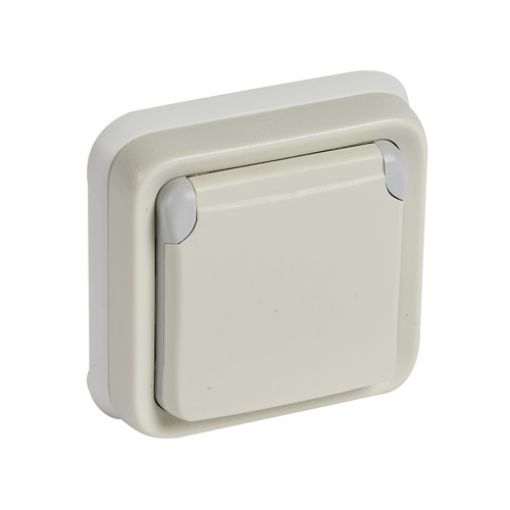 Εικόνα της Πρίζα Σούκο Χωνευτή  Λευκή IP55 Πλήρης PLEXO 069868