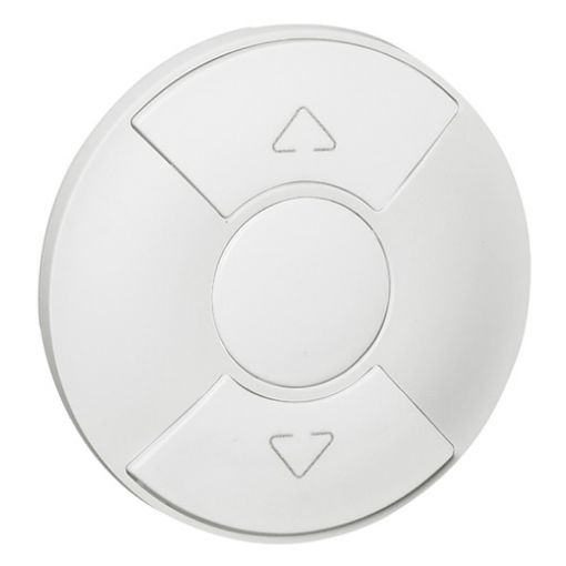 Εικόνα της Πλακίδιο Διακόπτη Ρολών WHITE (Λευκό) Celiane 068151