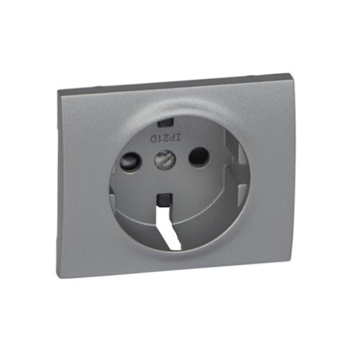 Εικόνα της Πλακίδιο Πρίζας Σούκο Soft Αλουμινίου Galea Life 771321