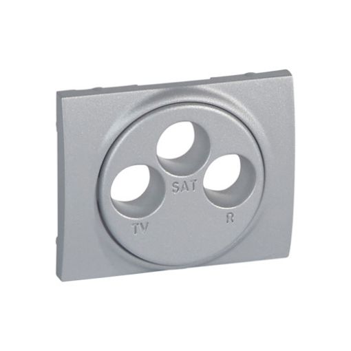 Εικόνα της Πλακίδιο Πρίζας TV-RD-SAT Soft Αλουμινίου Galea Life 771373