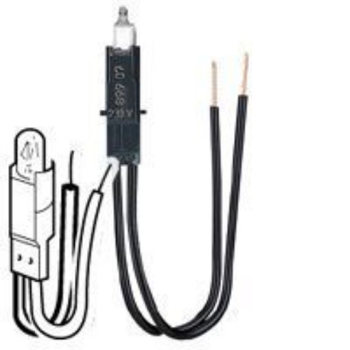 Εικόνα της Λυχνία για Μηχανισμούς Διακοπτών Φωτεινούς Oteo 24V 0.8W 089902