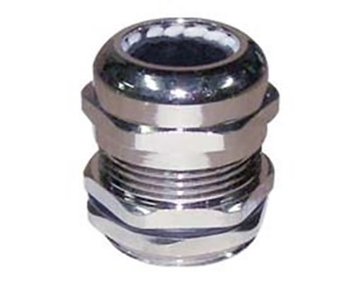 Εικόνα της Στυπιοθλίπτης Μεταλλικός PG21 (13-18mm) με Φλάντζα και Παξιμάδι CHS