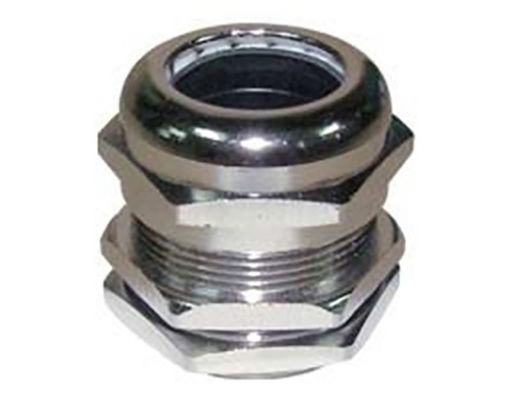 Εικόνα της Στυπιοθλίπτης Μεταλλικός PG29 (18-25mm) με Φλάντζα και Παξιμάδι CHS