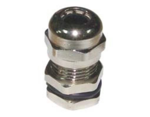 Εικόνα της Στυπιοθλίπτης Μεταλλικός PG7 (3-6.5mm) με Φλάντζα και Παξιμάδι CHS