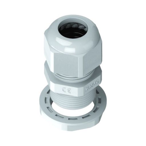 Picture of Στυπιοθλίπτης PG16 με Παξιμάδι IP68 Γκρι PTE16