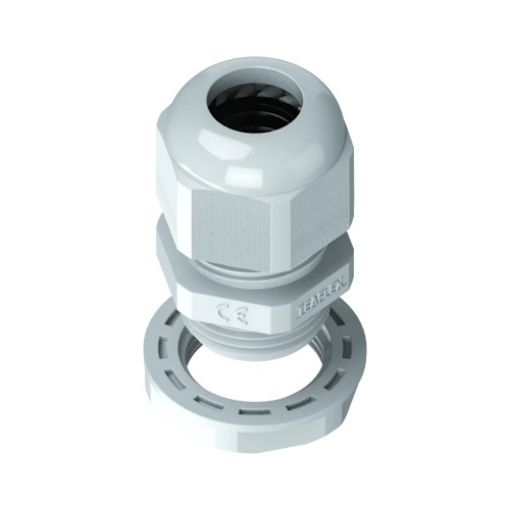 Picture of Στυπιοθλίπτης M20x1.5 με Παξιμάδι IP68 Γκρι PTEM20