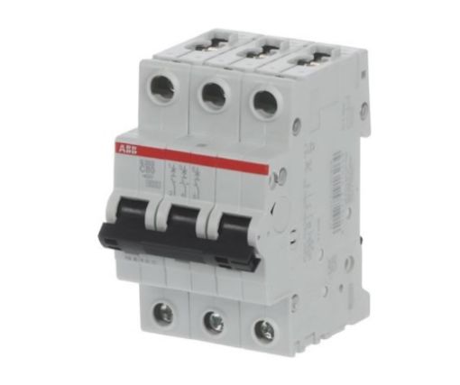 Picture of S203-C80 Miniature Circuit Breaker 3P 80A C 6kA