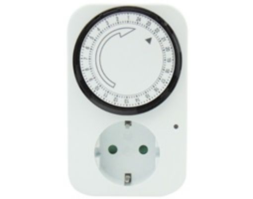 Εικόνα της Χρονοδιακόπτης Πρίζας Αναλογικός 24h 230VAC TG-14 HGI