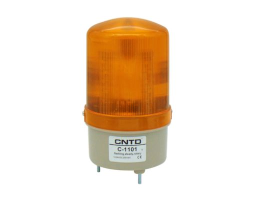 Picture of Φάρος LED Κίτρινος 12/24VDC&230VAC 155x85mm Multifunction C-1101 CNTD