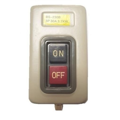 Picture of BS230B3 Μπουτονιέρα Μεταλλικη ON-OFF 3P