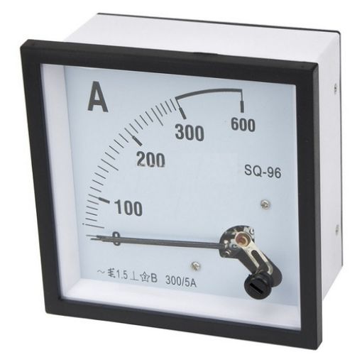 Εικόνα της Αμπερόμετρο Αναλογικό 96x96mm 300/5Α