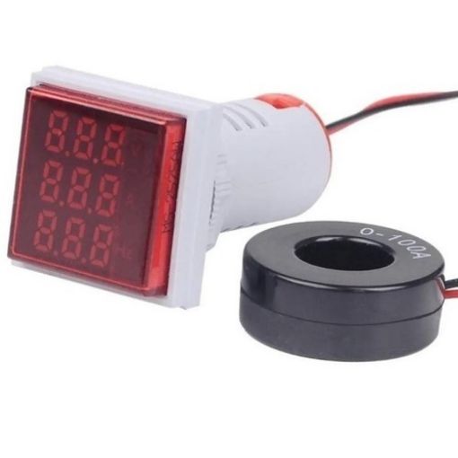 Picture of Ενδεικτική Τετράγωνη Λυχνία Φ22 Κόκκινη AD16-22AVHZ