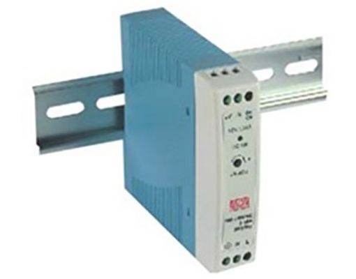 Picture of MDR-20-24 Τροφοδοτικό Ράγας 24VDC 1A, 100-240VAC Ultra Slim