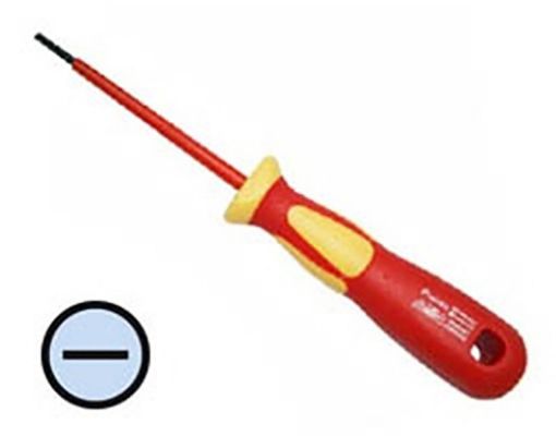 Εικόνα της Κατσαβίδι Ηλεκτρολογικό Μονωμένο DIN1000V Ίσιο 0.4x2.5 SD810-S2.5