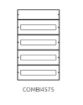 Picture of Wall-mounted Metal Panel 4x18 IP65 COMBI4575-2
