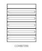 Picture of Wall-mounted Metal Panel 5x31 IP65 COMBI709025-2