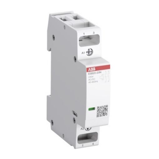 Picture of ESB20-20N 12V AC/DC Rail Mount Relay 2NO 20A