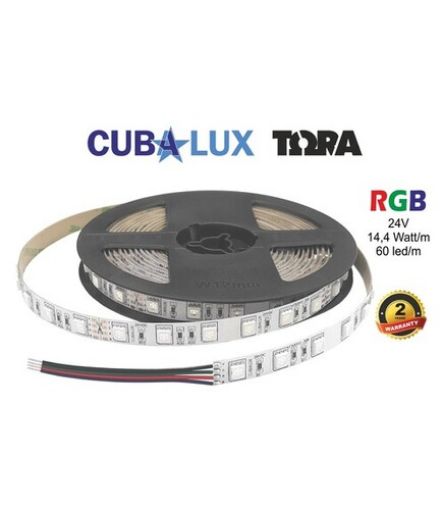Picture of Ταινία LED RGB 24V 14.4W/m IP67 500080