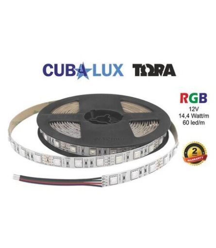 Picture of Ταινία LED RGB 12V 14.4W/m IP20 500032
